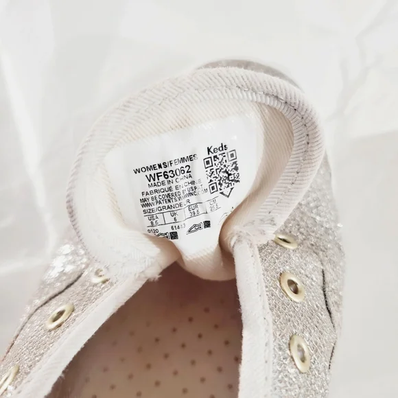 Kate Spade Keds Shimmery Light Gold Keds- Limited Edition 8.5US - Picture 11 of 16